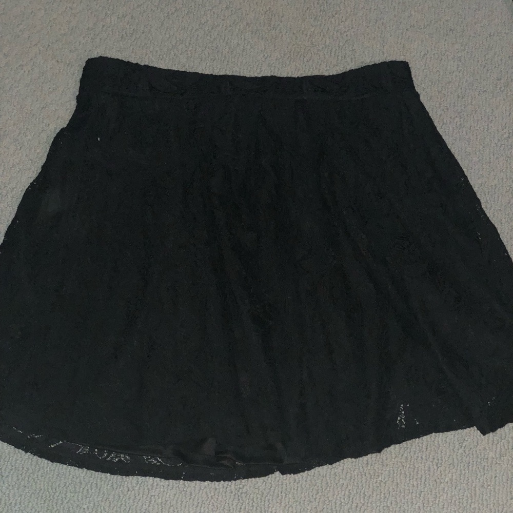 Beautiful Black Lace Xhilaration Skirt